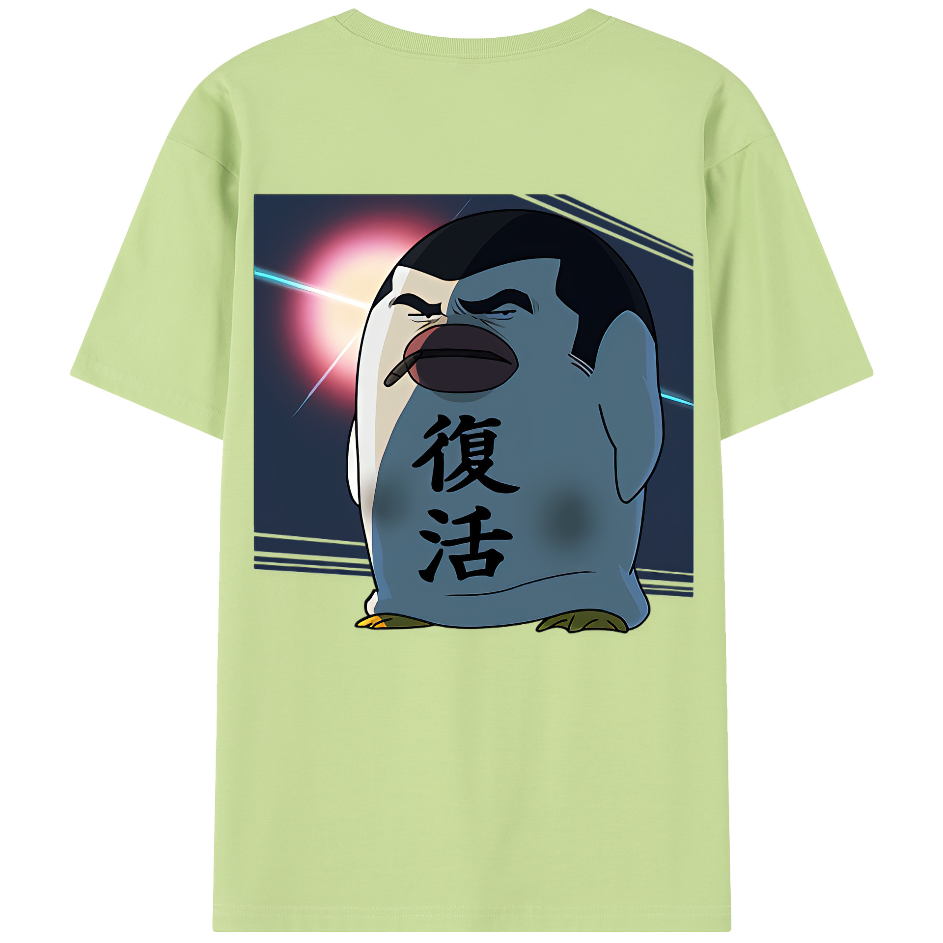 （画像用） ぎんたま 坂田銀時（さかたぎんとき） 神楽 志村新八（しむら しんぱち） GINTAMA Sakata Gintoki Kagura Shimura Shinpachi 綿100％半袖Tシャツ（背面プリント）